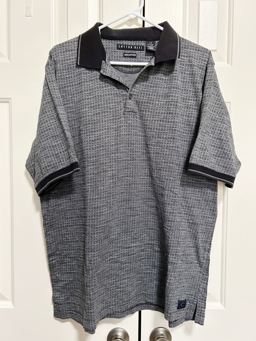 Cotton Reel Polo Shirt 100% Cotton Large Office Golf Business Casual